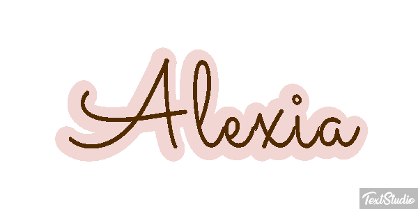Alexia Text effect