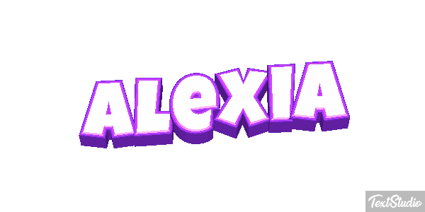 Alexia Text effect