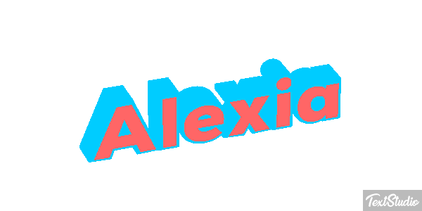 Alexia Text effect