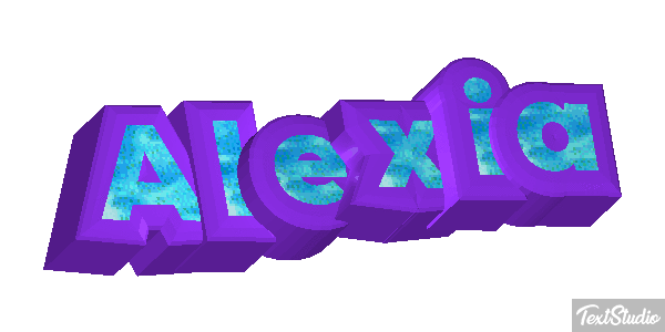 Alexia Text effect