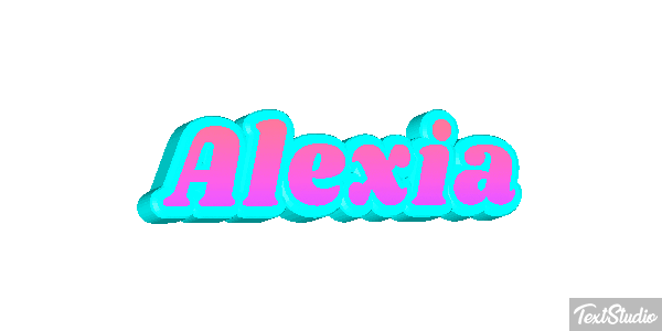 Alexia Text effect