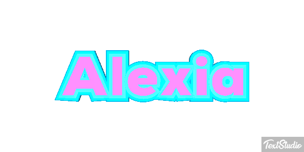 Alexia Text effect