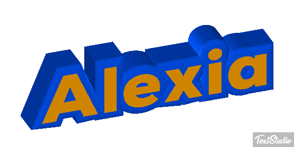 Alexia Text effect