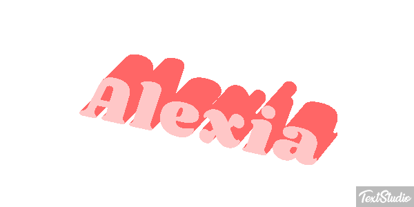 Alexia Text effect