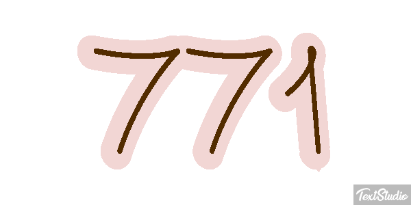 771 Текстовый эффект