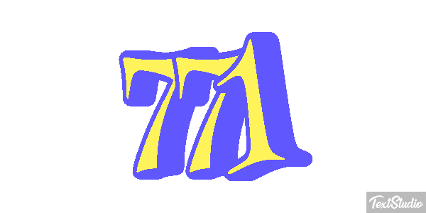 771 Текстовый эффект
