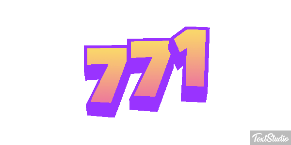 771 Текстовый эффект