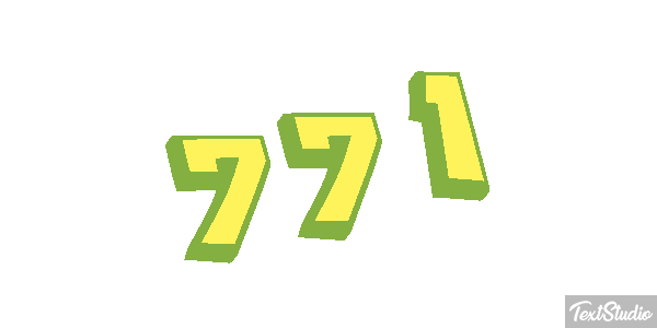 771 Текстовый эффект
