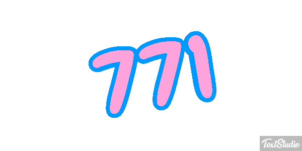 771 Текстовый эффект