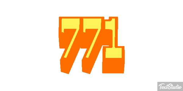 771 Текстовый эффект