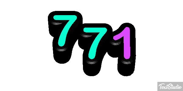 771 Текстовый эффект