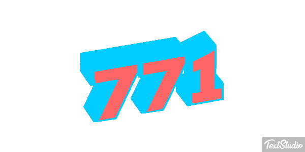 771 Текстовый эффект