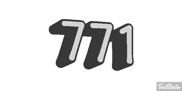 771 Текстовый эффект
