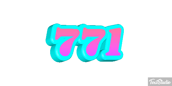771 Текстовый эффект