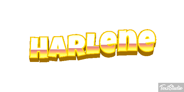 Harlene Text effect
