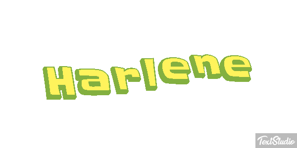 Harlene Text effect