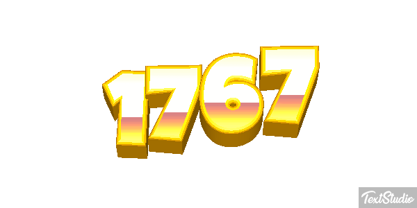 1767 Text effect