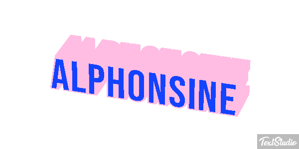 Alphonsine Efekt tekstowy