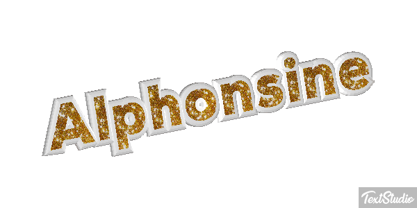 Alphonsine Efekt tekstowy