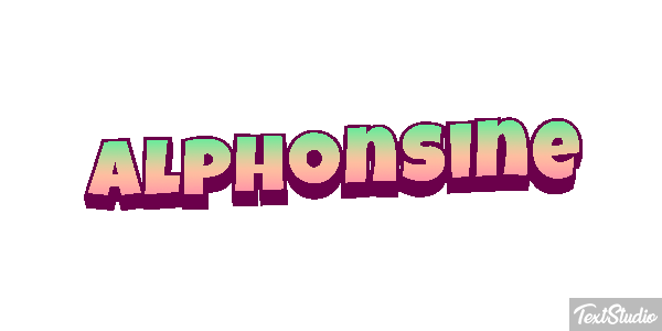Alphonsine Efekt tekstowy
