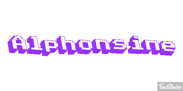Alphonsine Efekt tekstowy