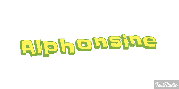 Alphonsine Efekt tekstowy
