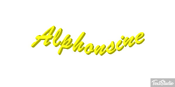 Alphonsine Efekt tekstowy