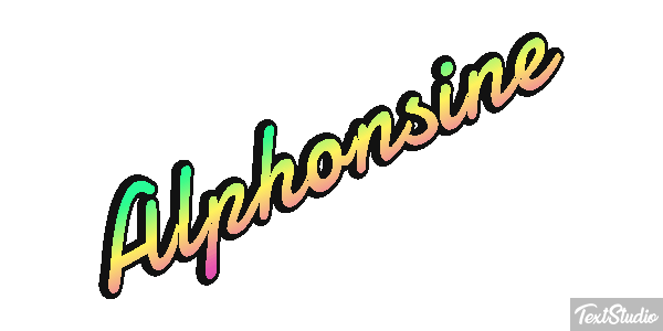 Alphonsine Efekt tekstowy