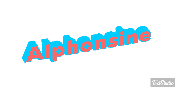 Alphonsine Efekt tekstowy