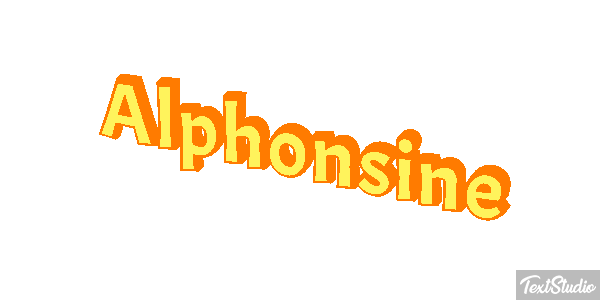 Alphonsine Efekt tekstowy