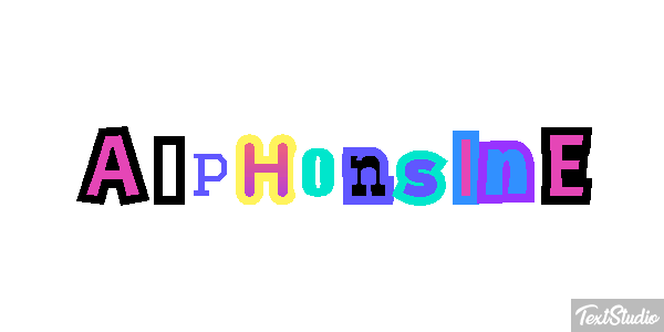 Alphonsine Efekt tekstowy