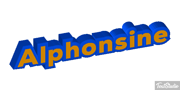 Alphonsine Efekt tekstowy