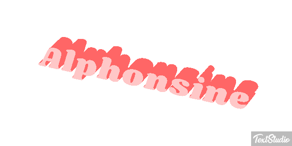 Alphonsine Efekt tekstowy