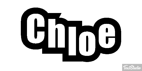Chloé Tekst effect