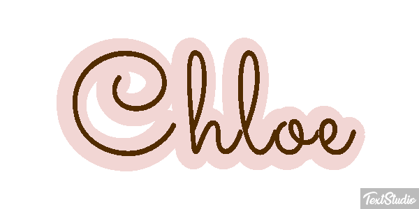 Chloé Tekst effect