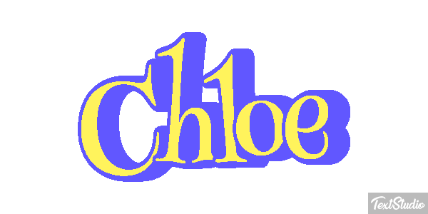 Chloé Tekst effect