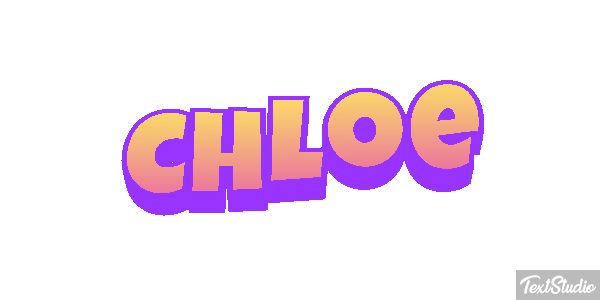 Chloé Tekst effect