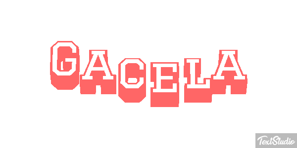 Gacela Effet de texte