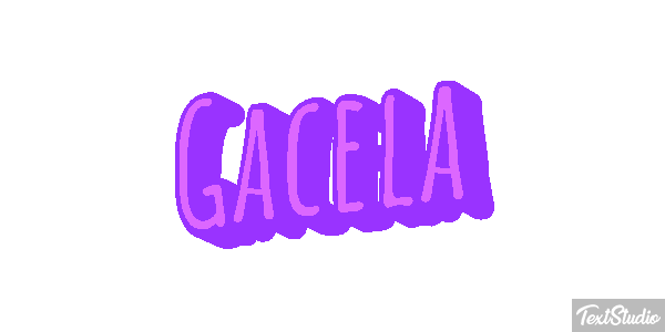Gacela Effet de texte