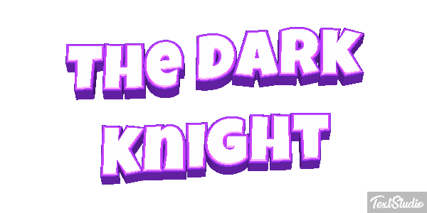 The Dark Knight テキスト効果