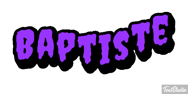 Baptiste Text effect