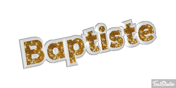 Baptiste Text effect