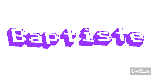 Baptiste Text effect