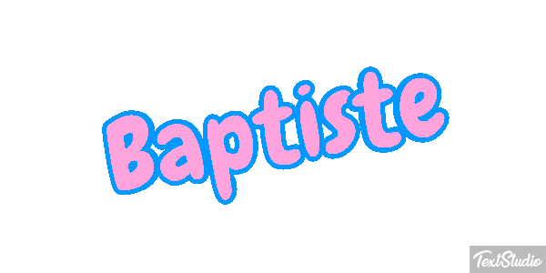 Baptiste Text effect