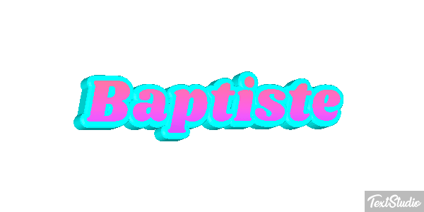 Baptiste Text effect