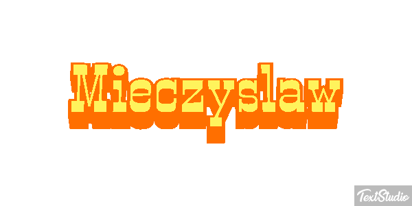 Mieczysław Efekt tekstowy