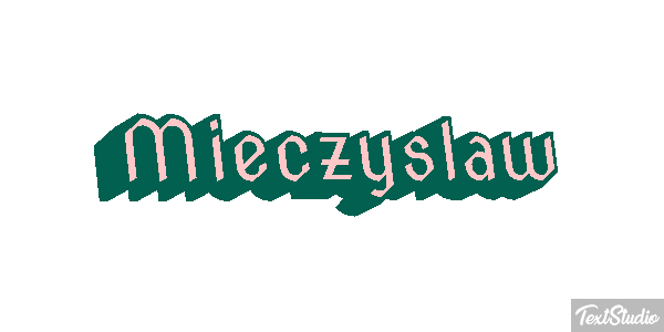 Mieczysław Efekt tekstowy
