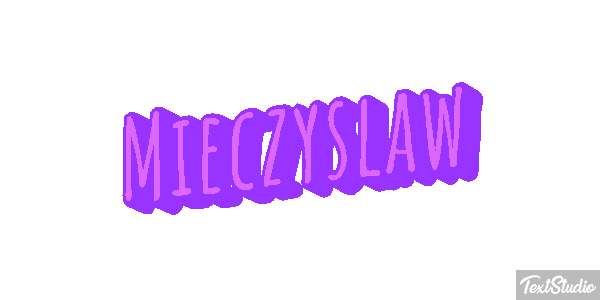 Mieczysław Efekt tekstowy