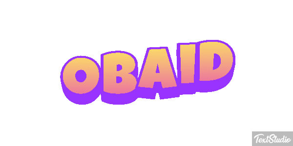 Obaid Effet de texte