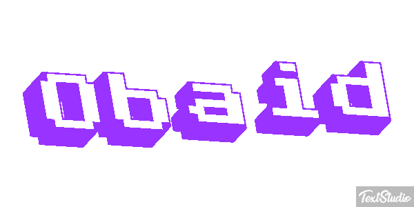 Obaid Effet de texte